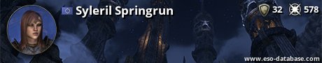Signatur von Syleril Springrun