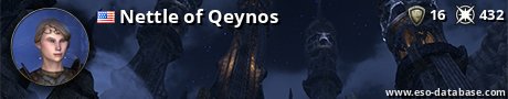 Signatur von Nettle of Qeynos