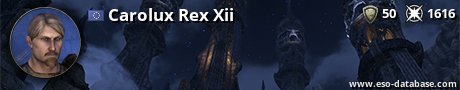 Signatur von Carolux Rex Xii