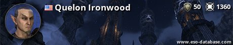 Signatur von Quelon Ironwood