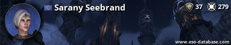 Signatur von Sarany Seebrand