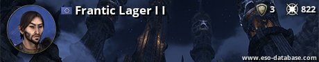 Signatur von Frantic Lager I I