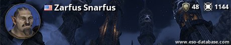 Signatur von Zarfus Snarfus