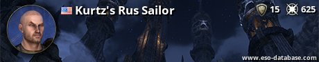 Signatur von Kurtz's Rus Sailor