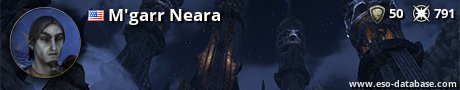 Signatur von M'garr Neara