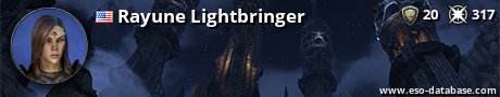 Signatur von Rayune Lightbringer