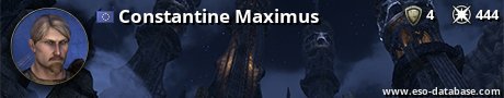 Signatur von Constantine Maximus