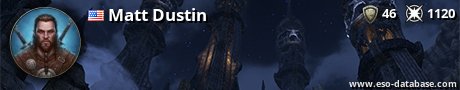 Signatur von Matt Dustin
