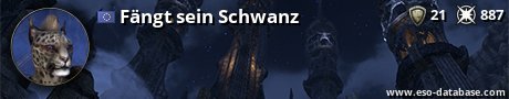 Signatur von Fängt sein Schwanz