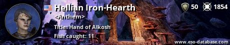 Signatur von Hellian Iron-Hearth