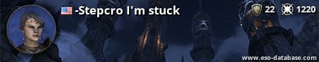Signatur von -Stepcro I'm stuck