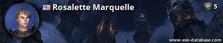 Signatur von Rosalette Marquelle
