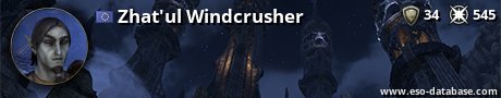 Signatur von Zhat'ul Windcrusher