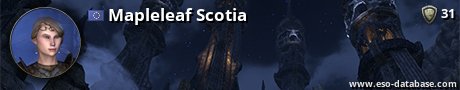 Signatur von Mapleleaf Scotia