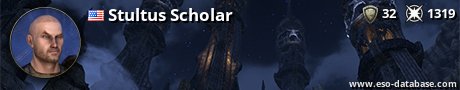 Signatur von Stultus Scholar