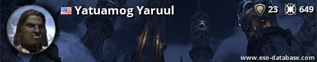 Signatur von Yatuamog Yaruul