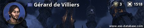 Signatur von Gérard de Villiers