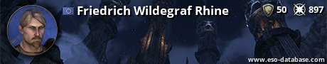 Signatur von Friedrich Wildegraf Rhine
