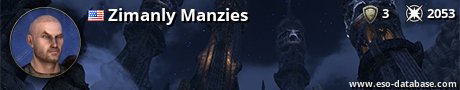 Signatur von Zimanly Manzies