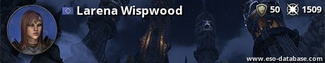 Signatur von Larena Wispwood