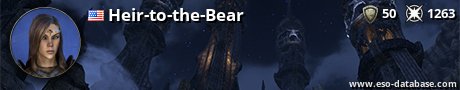 Signatur von Heir-to-the-Bear