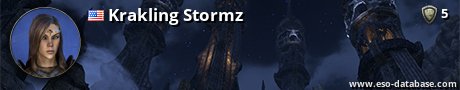 Signatur von Krakling Stormz
