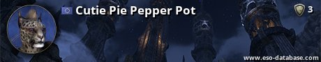 Signatur von Cutie Pie Pepper Pot