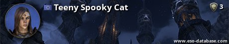 Signatur von Teeny Spooky Cat