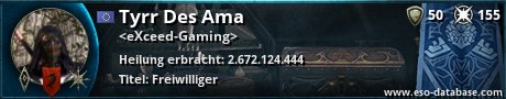 Signatur von Tyrr Des Ama