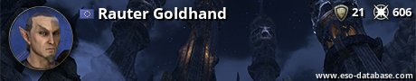 Signatur von Rauter Goldhand