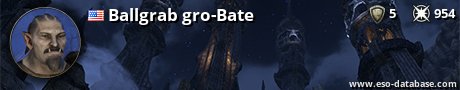 Signatur von Ballgrab gro-Bate