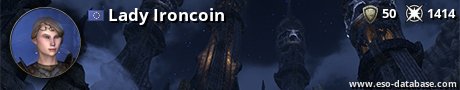 Signatur von Lady Ironcoin