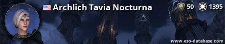 Signatur von Archlich Tavia Nocturna