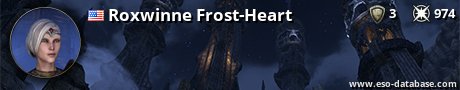 Signatur von Roxwinne Frost-Heart
