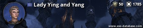 Signatur von Lady Ying and Yang