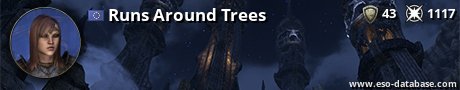 Signatur von Runs Around Trees