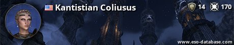 Signatur von Kantistian Coliusus