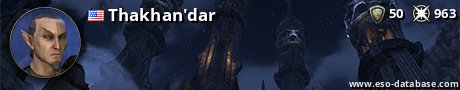 Signatur von Thakhan'dar