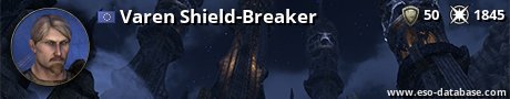 Signatur von Varen Shield-Breaker