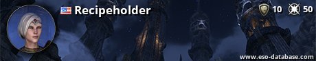 Signatur von Recipeholder