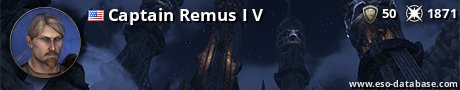 Signatur von Captain Remus I V