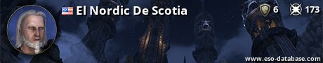 Signatur von El Nordic De Scotia