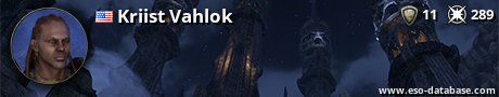 Signatur von Kriist Vahlok