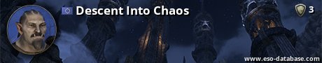 Signatur von Descent Into Chaos