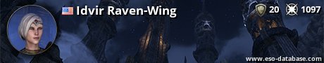 Signatur von Idvir Raven-Wing