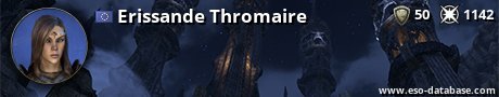 Signatur von Erissande Thromaire