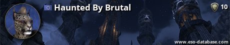 Signatur von Haunted By Brutal