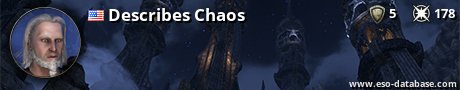 Signatur von Describes Chaos