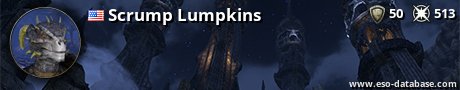 Signatur von Scrump Lumpkins