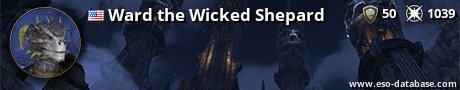 Signatur von Ward the Wicked Shepard